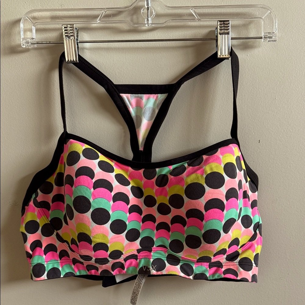 Victoria’s Secret VSX Sport Playful Dots Sports Bra 36D